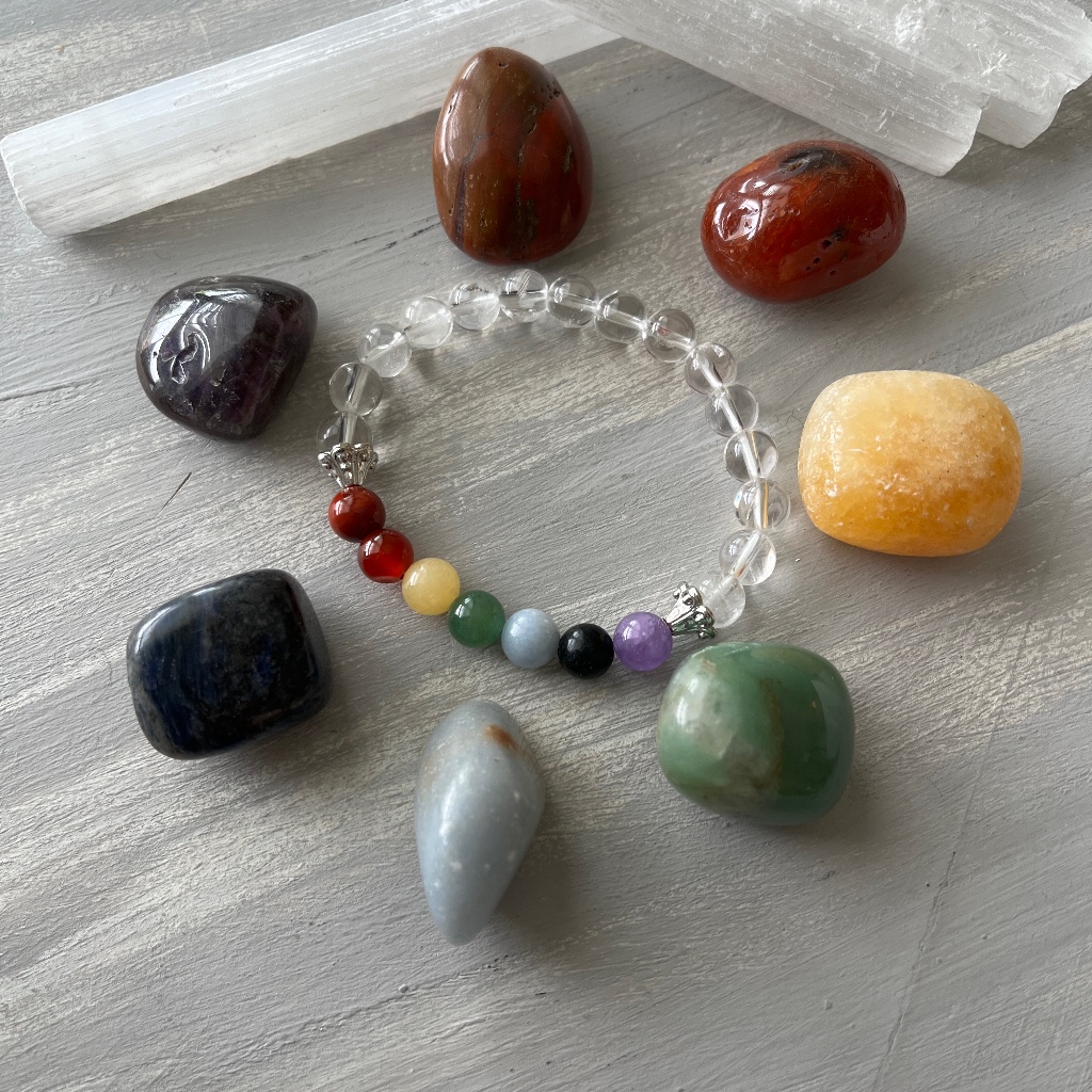 Chakras Polished Stone Bundle